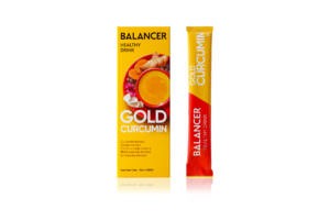 Напиток с куркумином BALANCER GOLD CURCUMIN, 10 стиков